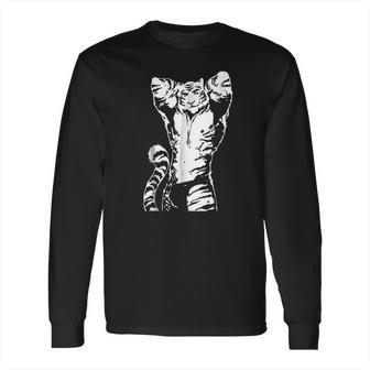 White Tiger Kemono Furries Long Sleeve T-Shirt | Favorety AU