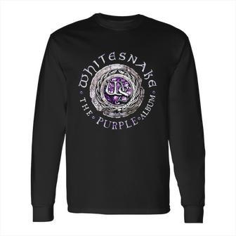 Whitesnake Band The Purple Album Tshirt Long Sleeve T-Shirt | Favorety