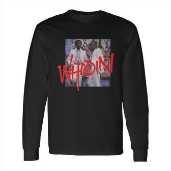 Whodini Escape Hip Hop Music Group Long Sleeve T-Shirt | Favorety UK