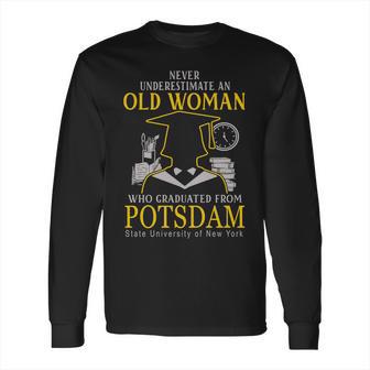 Woman Graduated From State University Of New York College Long Sleeve T-Shirt | Favorety UK