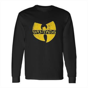 Wu Tang Clan Classic Logo Men Long Sleeve T-Shirt | Favorety CA