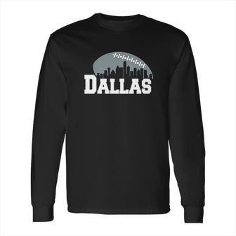 Xtreme Apparrel Dallas Football Skyline Long Sleeve T-Shirt | Favorety UK