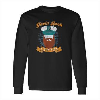 Yacht Rock Captain Long Sleeve T-Shirt | Favorety CA