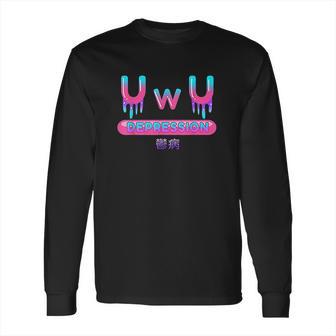 Yami Kawaii Owo Uwu Pastel Goth Harajuku Indie Aesthetic Sad Long Sleeve T-Shirt | Favorety DE