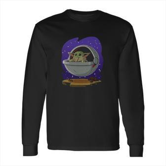 Yoda Cute Baby Yoda Long Sleeve T-Shirt | Favorety AU