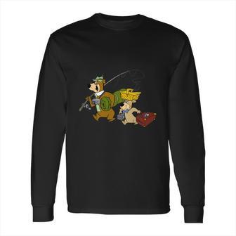 Yogi Bear Fishing Long Sleeve T-Shirt | Favorety CA