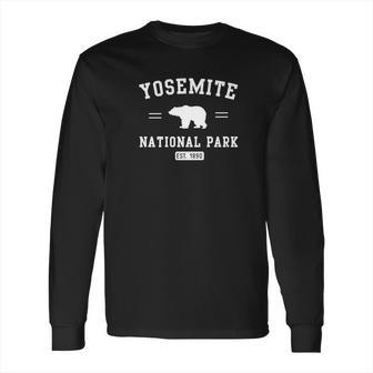 Yosemite National Park Bear Long Sleeve T-Shirt | Favorety CA