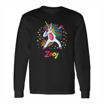 Zoey Dabbing Unicorn Long Sleeve T-Shirt | Favorety UK