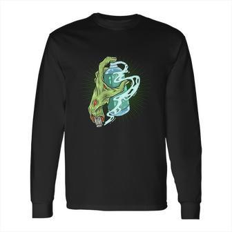 Zombie Use Hand Sanitizer For Hygiene Long Sleeve T-Shirt | Favorety AU