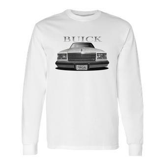 1979 Buick Regal Front White Long Sleeve T-Shirt | Favorety DE