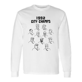 1992 City Champs Shirt Long Sleeve T-Shirt | Favorety AU