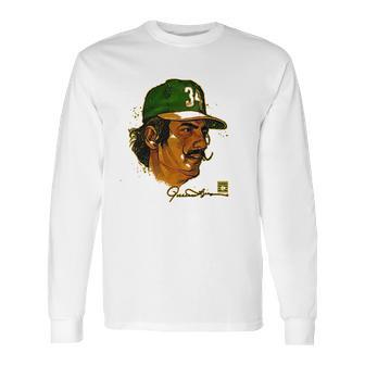 500 Level Rollie Fingers Long Sleeve T-Shirt | Favorety DE