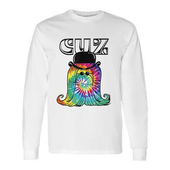 The Addams Family Cousin It Cuz Tie Dye Long Sleeve T-Shirt | Favorety