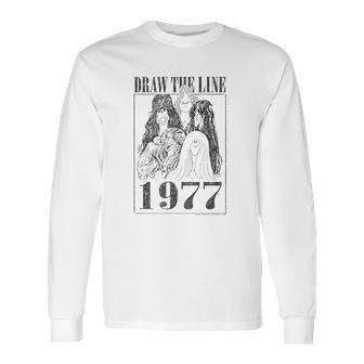 Aerosmith Draw The Line 1977 Long Sleeve T-Shirt | Favorety CA