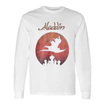 Aladdin Sunset Logo Poster Graphic Long Sleeve T-Shirt | Favorety CA