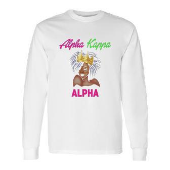 Alpha Kappa Aka Sorority Paraphernalia Long Sleeve T-Shirt | Favorety CA