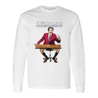 Anchorman Ron Burgundy Long Sleeve T-Shirt | Favorety CA