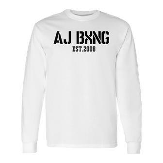 Anthony Joshua Aj Bxng Long Sleeve T-Shirt | Favorety AU