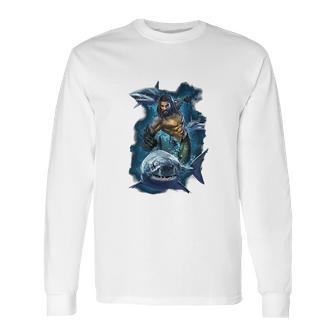 Aquaman Movie 2018 Jason Mamoa Long Sleeve T-Shirt | Favorety UK