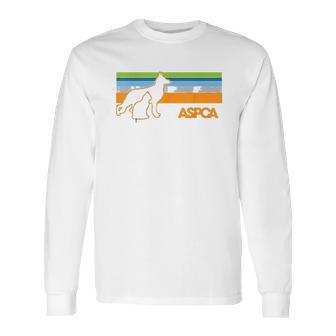 Aspca Retro Dog And Cat Long Sleeve T-Shirt | Favorety