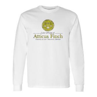 Atticus Finch Law Long Sleeve T-Shirt | Favorety DE