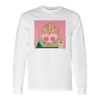 Bad Trap Hand Sign Bunny Dembow Style Reggaeton Long Sleeve T-Shirt | Favorety CA