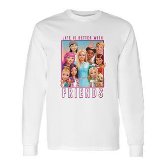 Barbie Dreamhouse Adventures With Friends Long Sleeve T-Shirt | Favorety AU