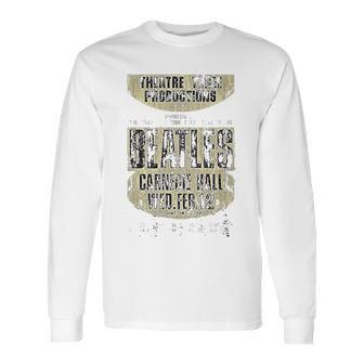 The Beatles Carnegie Hall Burnout Vintage Long Sleeve T-Shirt | Favorety DE