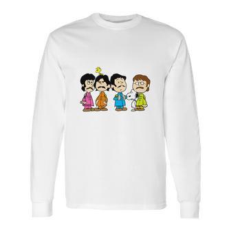 The Beatles Peanuts Style T Shirt Long Sleeve T-Shirt | Favorety UK