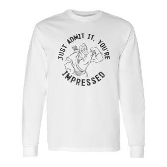 Beauty The Beast Gaston Impressive Graphic Long Sleeve T-Shirt | Favorety UK