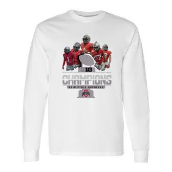 Big 2019 Big Ten Football Champions Ohio State Buckeyes Shirt Long Sleeve T-Shirt | Favorety