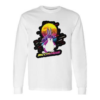 Big Chungus With Rabit Long Sleeve T-Shirt | Favorety UK