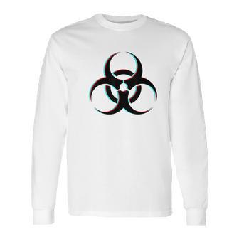 Biohazard Radioactive Symbol Nuclear Long Sleeve T-Shirt | Favorety UK