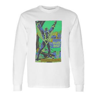 Black Bolt Blacklight Long Sleeve T-Shirt | Favorety