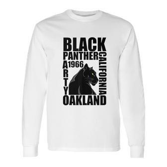 Black Panther Party 1966 Oakland California Long Sleeve T-Shirt | Favorety CA