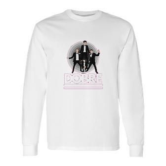 Black-White Dobre Brothers Long Sleeve T-Shirt | Favorety UK