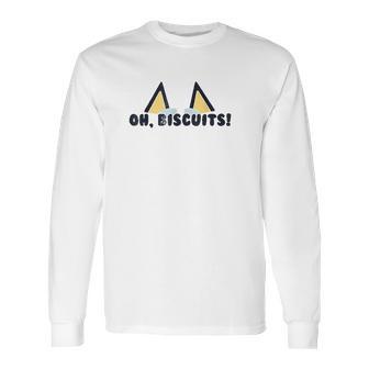 Bluey Oh Biscuits Long Sleeve T-Shirt | Favorety AU