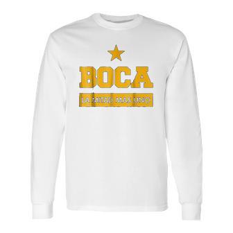 Boca Juniors Camiseta De Boca Juniors Regalo Bostero Long Sleeve T-Shirt | Favorety DE