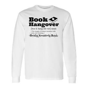 Book Hangover Ella James Logo Long Sleeve T-Shirt | Favorety UK