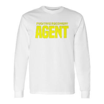 Bounty Hunter Fugitive Recovery Agents Leo Uniform Duty Long Sleeve T-Shirt | Favorety AU