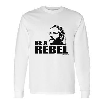 Breitbart - Be A Rebel - Orange Long Sleeve T-Shirt | Favorety UK