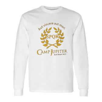 Brisco Brands Camp Jupiter Spqr Greek Mythology Crewneck Long Sleeve T-Shirt | Favorety CA