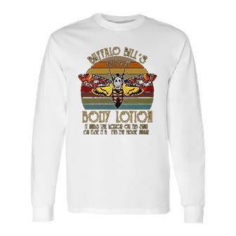 Buffalo Bills Body Lotion Silence Of Lamb Vintage Long Sleeve T-Shirt | Favorety AU