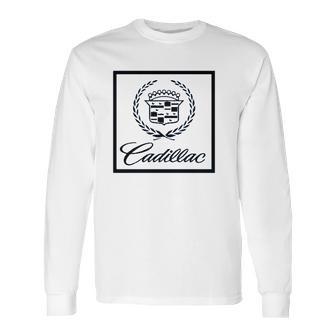 Cadillac Car Logo Long Sleeve T-Shirt | Favorety DE