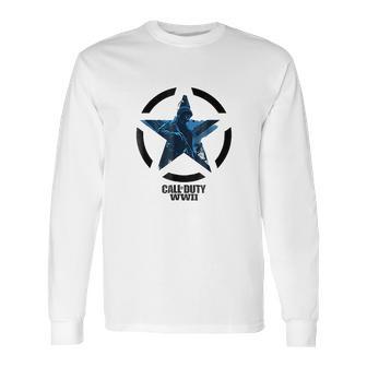 Call Of Duty Wwii Beach Front Line Long Sleeve T-Shirt | Favorety