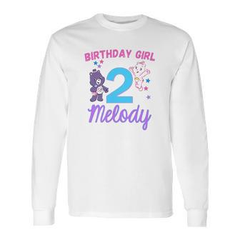 Care Bears Cheer Bear And Share Bear Birthday Long Sleeve T-Shirt | Favorety AU