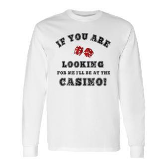 Casino Funny Cruise Ship Accessories Boat Long Sleeve T-Shirt | Favorety DE