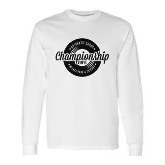 Championship Vinyl Long Sleeve T-Shirt | Favorety UK