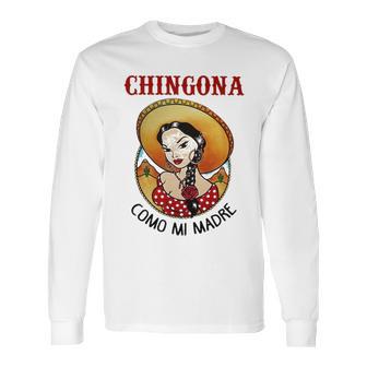 Chigona Como Mi Madre Long Sleeve T-Shirt | Favorety AU