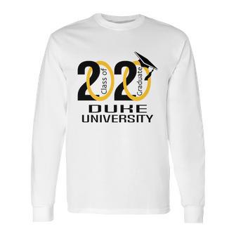 Class Of 2020 Graduation Duke University Long Sleeve T-Shirt | Favorety UK